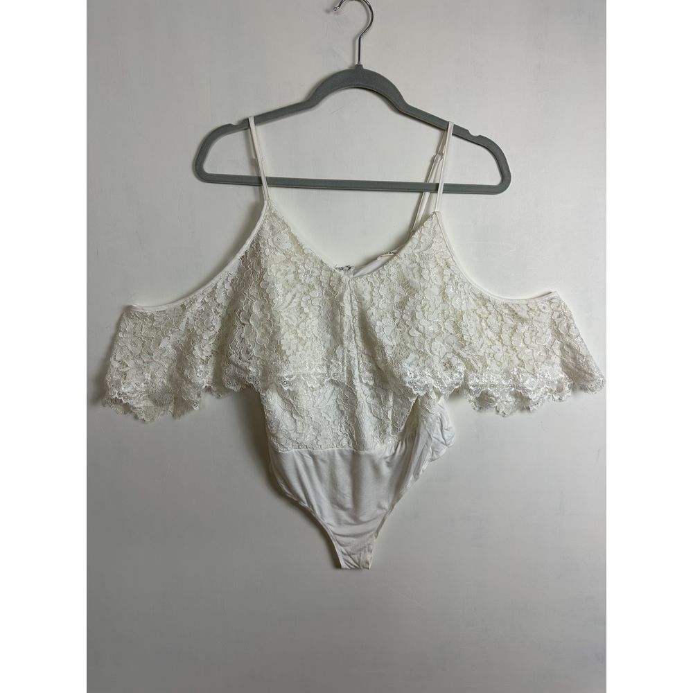 Mustard Seed Women's Body Suite‎ Off Shoulder Large